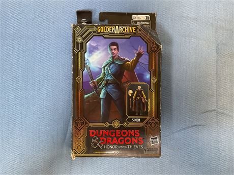 Dungeons & Dragons Honor Among Thieves Golden Archive Simon Collectible Figure