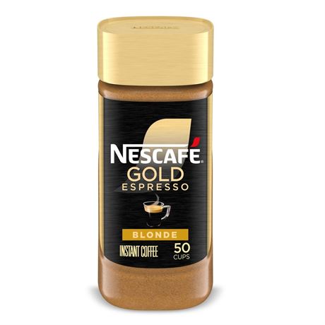 Nescafé Gold Espresso Blonde, Instant Coffee, 3.5 oz