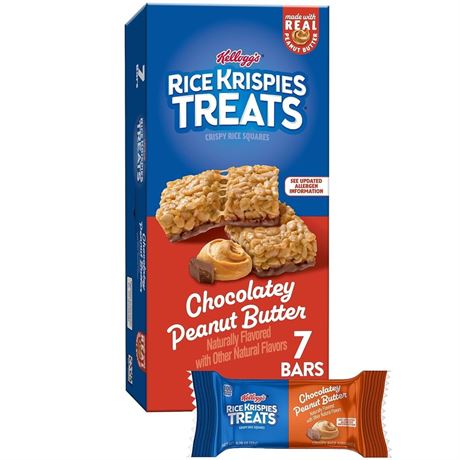 .RICE KRISPIES TREATS Rice Krispies Treats Crispy Rice Squares, Kids Snacks,