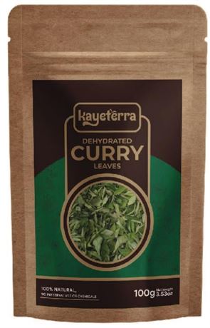 Kayeterra Premium Dried Curry Leaves | 100% Pure & Aromatic | Sri Lankan Herb