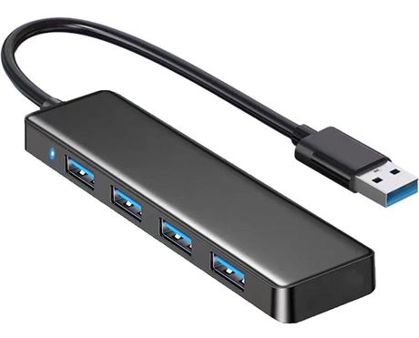 USB 3.0 Hub, VIENON 4-Port USB Hub USB Splitter USB Expander for Laptop, Xbox,