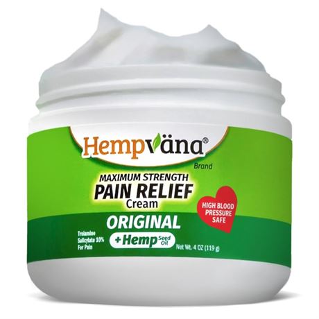 As Seen On TV Hempvana Relief Cream for Arthritis by BulbHead - The Cream for