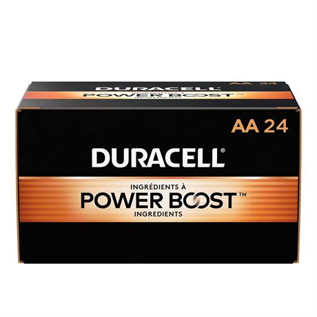Duracell 2768001 Coppertop AA Alkaline Batteries 24/Pack (MN1500BKD)g 
Exp
