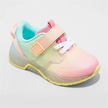 OFFSITE Toddler Reese Light-up Sneakers - Cat & Jack 7, MultiColored
