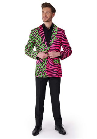 Men's Suitmeister Party Animal Neon Blazer,