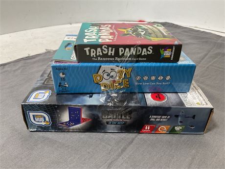 3 games sold as a set
