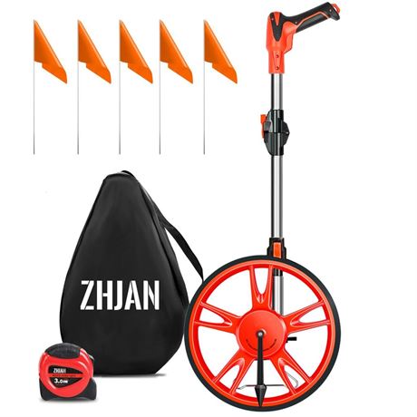 Measuring Wheel with Kickstand and Carrying Bag,with One key to