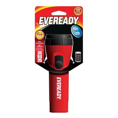 EVEREADY LED Flashlight, Bright Flash Light, Durable and Easy-to-Use, Perfect