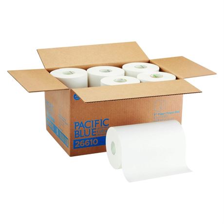 Pacific Blue Ultra 9" Paper Towel Roll (Previously Branded SofPull) by GP PRO