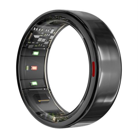 Smart Ring with Wireless Charging Case, Size First with Sizing Kit，Activity &