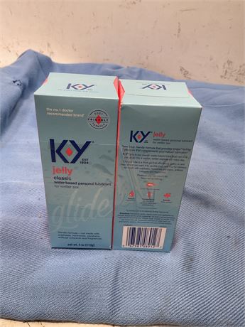 K-Y Jelly Personal Lubricant, Water Based Lube for Sexual Wellness, 4 Fl oz ( 2