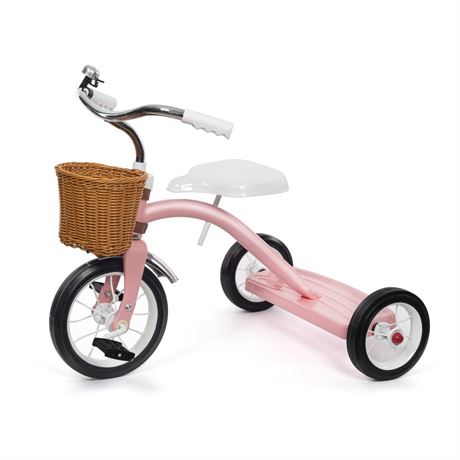 KRIDDO Classic All Metal Toddler Trike, Gift for Boys and Girls Ages 2 to 4