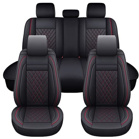 SPEED TREND Car Seat Covers – Premium PU Leather for Ultimate Comfort &