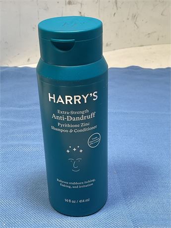 Harry's Men's Extra Strength Anti Dandruff 2-in-1 Shampoo and Conditioner, 14