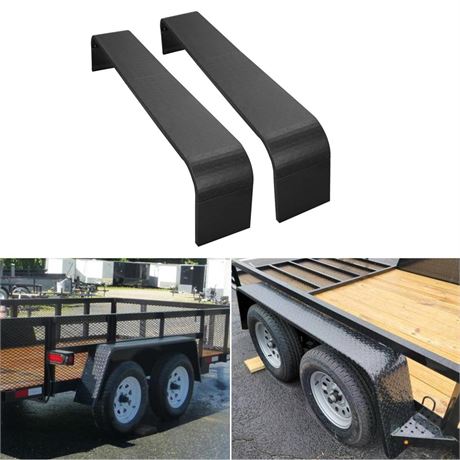 Heavy Duty Trailer Fenders-Detachable Trailer Fenders-Steel Diamond Tread Plate