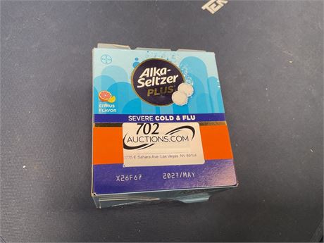 Alka-Seltzer Plus Cold & Flu Fizzy Chews, Orange Flavor, 48 ct.