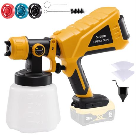 OFFSITE Cordless Paint Sprayer for Dewalt 20V MAX Battery Airless Electric HVLP