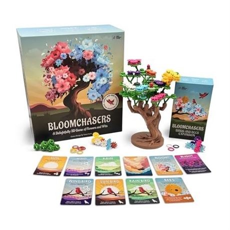 Bloomchasers - a Delightful 3D Tree Game of Flowers and Wits, Base Game +