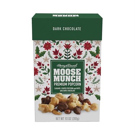 Harry & David Holiday Moose Munch, Dark Chocolate
