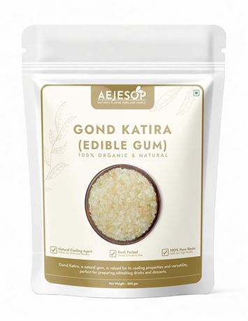 AEJESOP Gond Katira (Edible Gum/Tragacanth Gum) | Pure & Natural Plant-Based