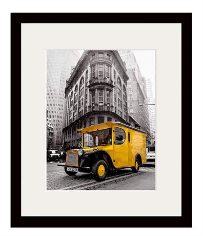 Art Emotion 16x20 Solid Wood Picture Frame in Black (Handmade Finishing