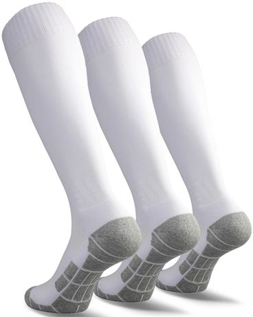 OFFSITE CWVLC Soccer Socks (1/3/5 pairs) Team Sport Knee High Socks for Adult