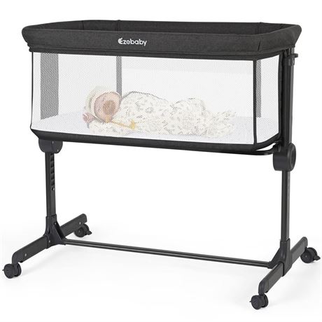 Ezebaby Baby Bassinet, Bedside Bassinet for Baby, Portable Baby Bassinets