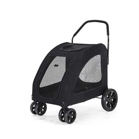 Large Pet Stroller Large Space Collapsible Dogs Trolley Cat and Dog Travel