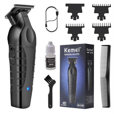 OFFSITE Kemei 2299 Professional Hair/Beard Trimmer for Men Zero Gapped Hair