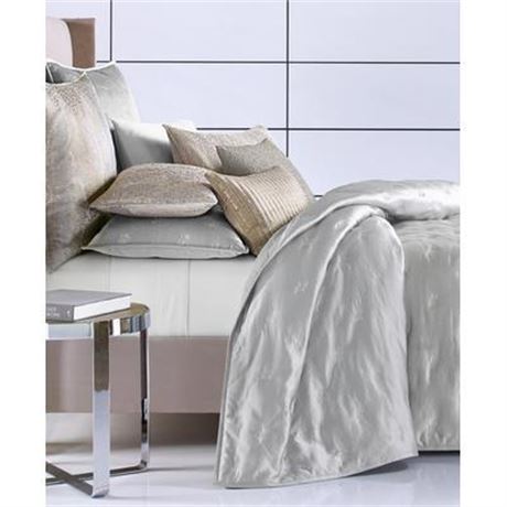 Closeout! Hotel Collection Terra Coverlet, Full/Queen, Created for Macy's - Grey