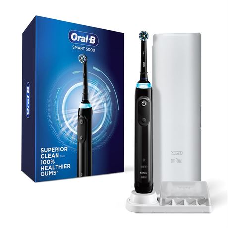 Oral-B Toothbrush, Pro 5000 Smartseries Power Rechargeable Electric Toothbrush