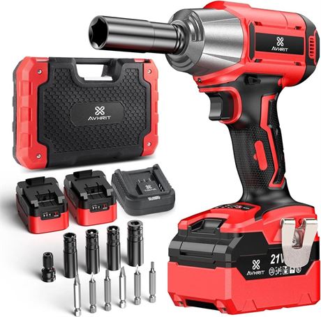 OFFSITE Cordless Impact Wrench 1/2 Inch, 480Ft-lbs(650Nm) Brushless 1/2 Impact