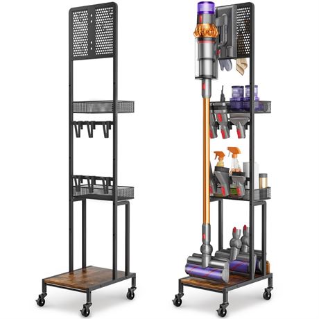 Vacuum Stand for Dyson V15 V12 V11 V10 V8 V7 V6 Gen5, Standing Dock with
