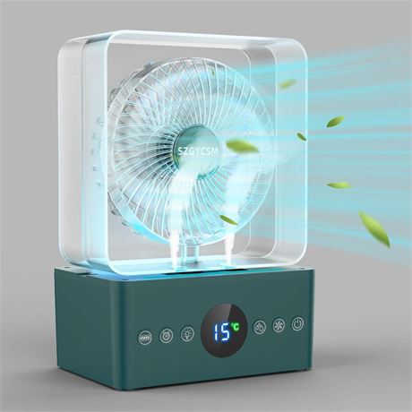 Portable Air Conditioners Fan,Small Portable Ac Units Cooling Fan For