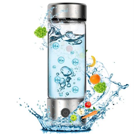 Hydrogen Water Bottle Generator, Portable Rechargeable aquahealth Hydrogen