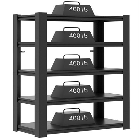 Garage Storage Shelves,72 * 35.4 * 15.7“Garage Shelving 2000lbs Heavy Duty