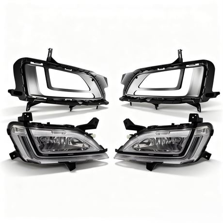 Front Fog Light Assembly Compatible with 2019 2020 2021 Tucson Pair Fog Lamp