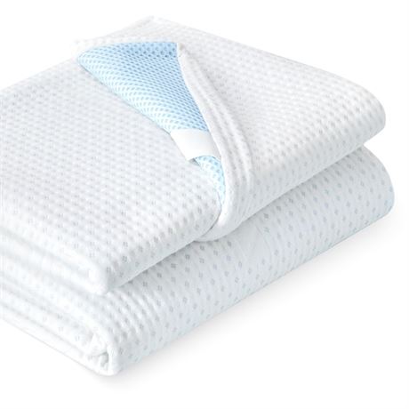 Subrtex Mattress Topper Cover (Only Cover) Mattress Protector Bedding Rayon