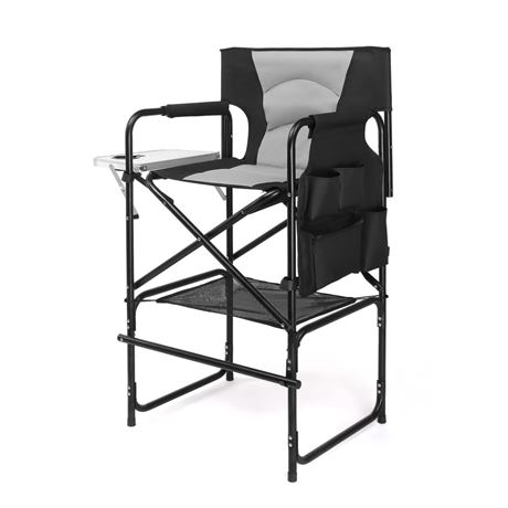 mefeir Extra Tall-30.7'' Professional Makeup Artist Director Chair Bar Height,