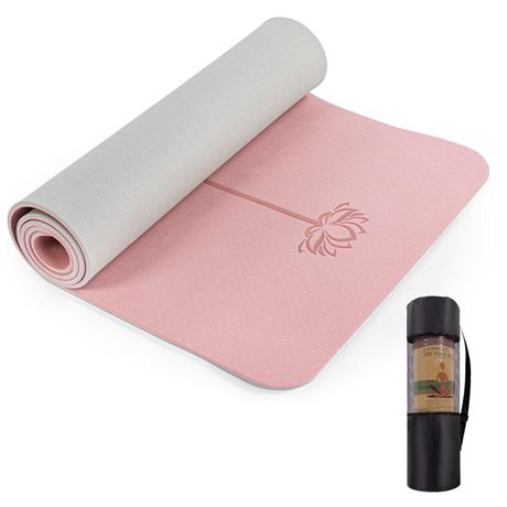 UMINEUX Yoga Mat Extra Thick 1/3'' Non Slip Yoga Mats for Women Eco Friendly