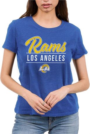 NEW ERA Los Angeles rams women’s T-shirt LARGE