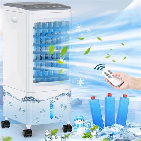 Portable Air Conditioners, 3-IN-1 Windowless Air Conditioner, Evaporative Air