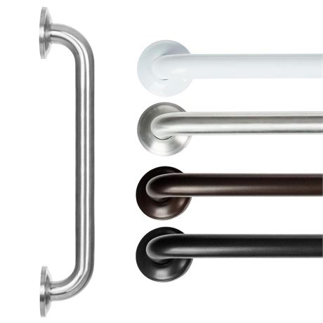 Vive Grab Bar for Bathtubs and Showers - Handicap Bathroom Safety Handrail for