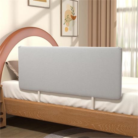 Bed Rail for Toddlers, Baby Bed Rail Guard for Kids, Lightweight Portable