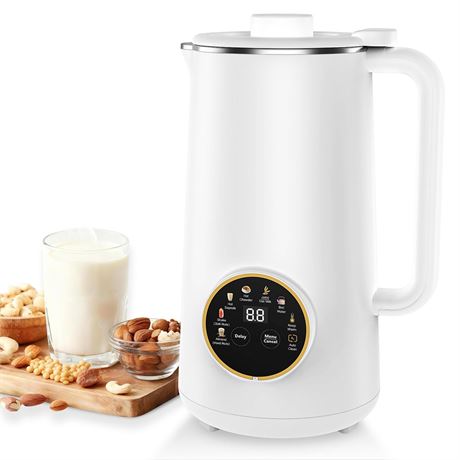 34oz Nut Milk Maker, 10 in 1 Automatic Nut Milk Maker, 304 stainless steel