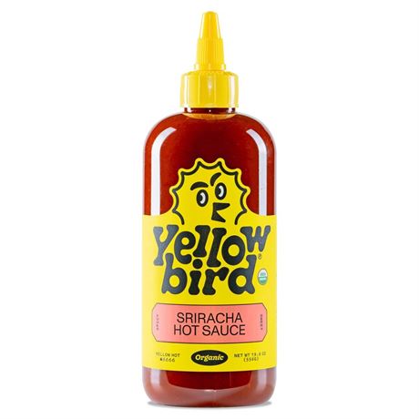 Yellowbird® Organic Sriracha Hot Sauce 19.6 oz. Tabletop Size (Mellow Hot | 1
