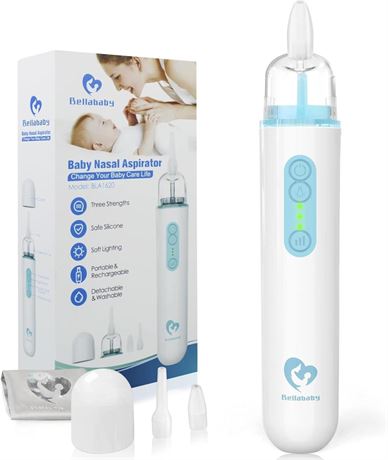 OFFSITE Baby Nasal Aspirator, Bellababy Baby Nose Sucker, Baby Booger/ Snot