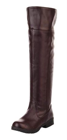 ACE SHOCK Men's Cosplay Boots Knee High Equestrian Riding Tall Boots Costume