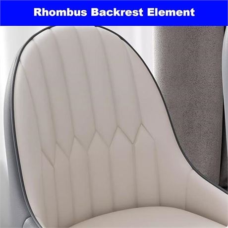 2-Modern light luxury backrest chair dining lounge cafe hotel Nordic simple