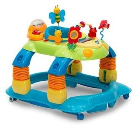 Delta Children Lil Play Station 4-in-1 Activity Walker - Blue